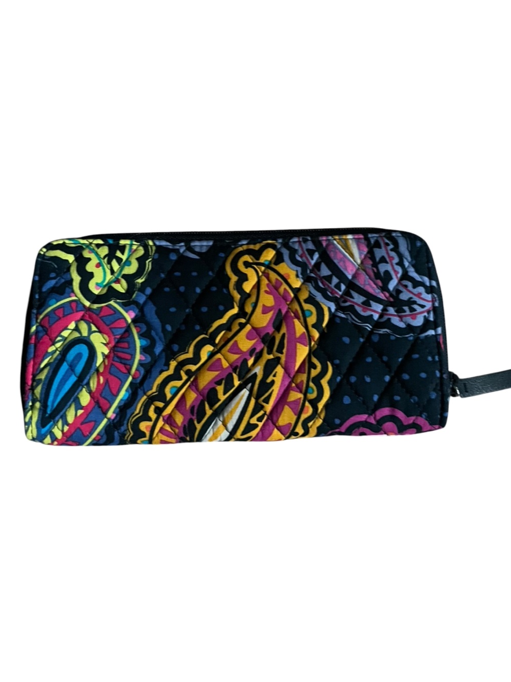 Vera Bradley Accordion Wallet Twilight Paisley NWT Excellent